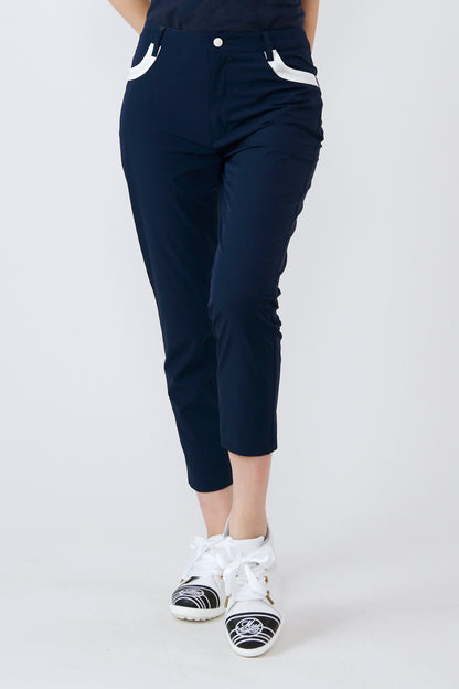 線條細部修身褲 (701J2510)