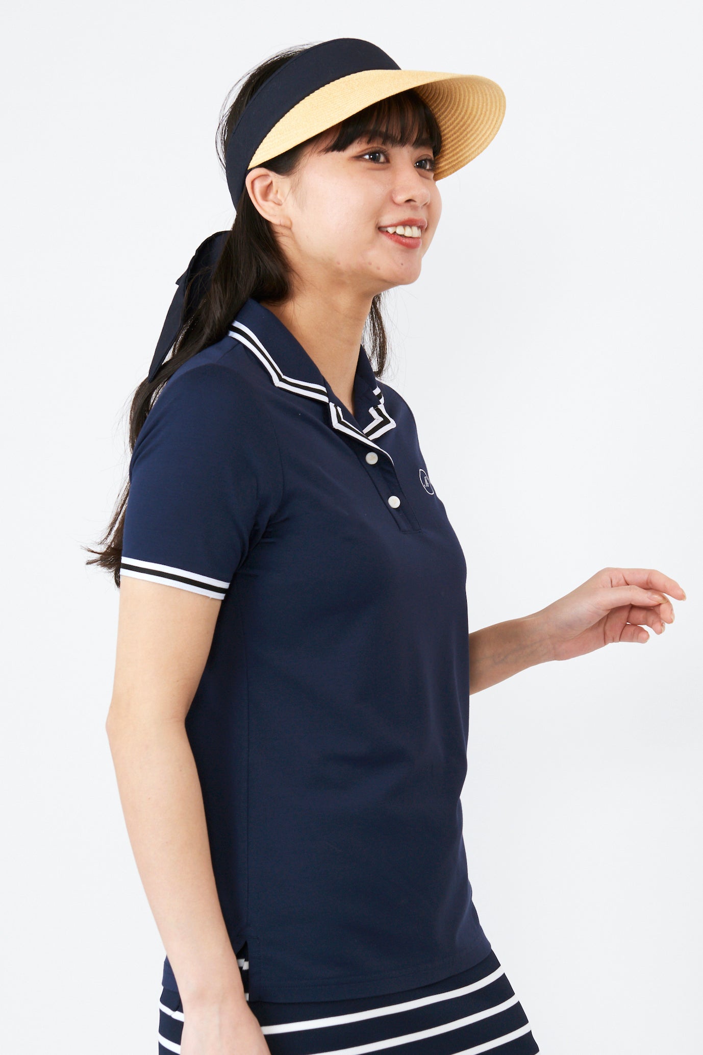 Short sleeve high tension open collar shirt (701J3002)