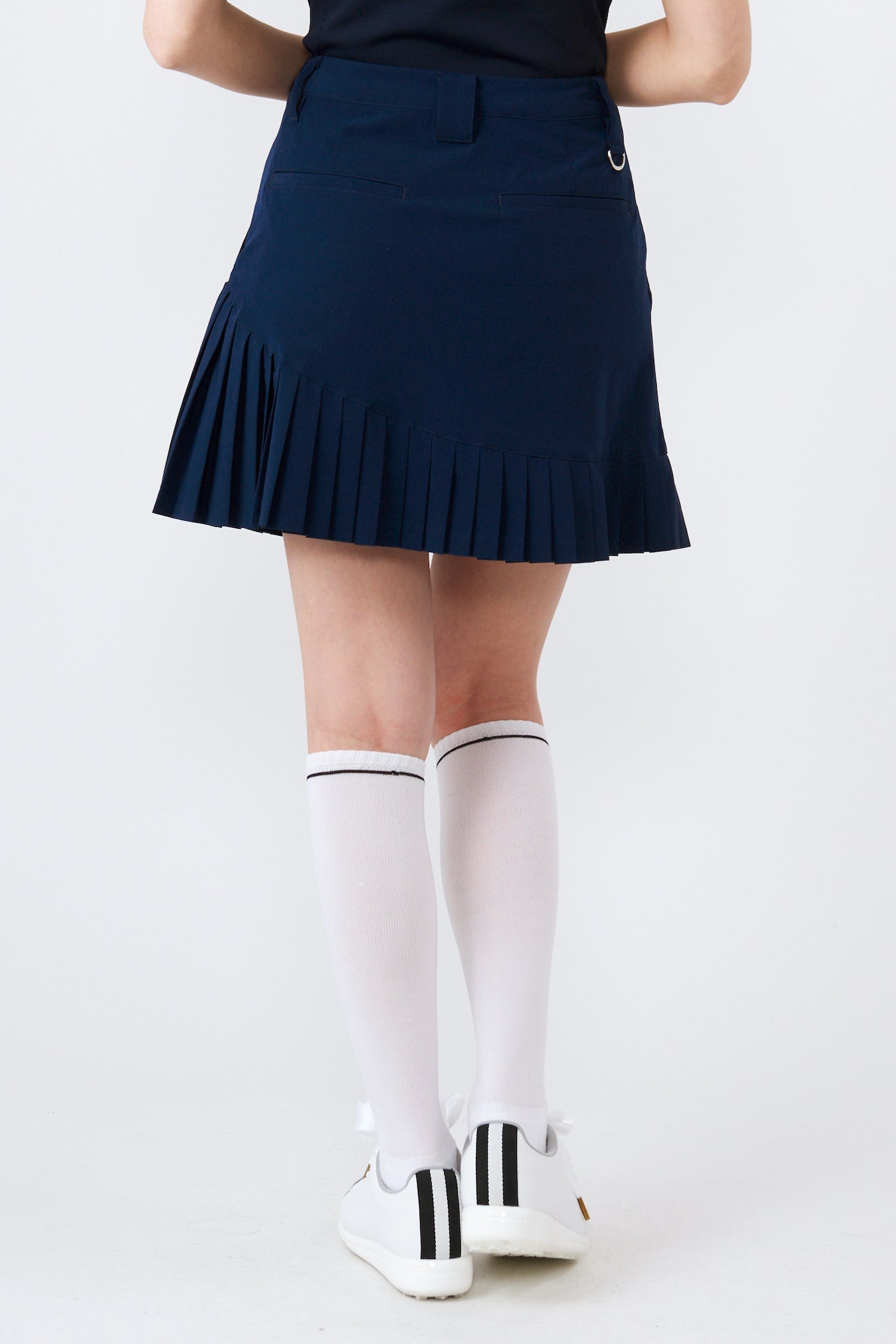 High tension switching pleated skirt (701J3516)