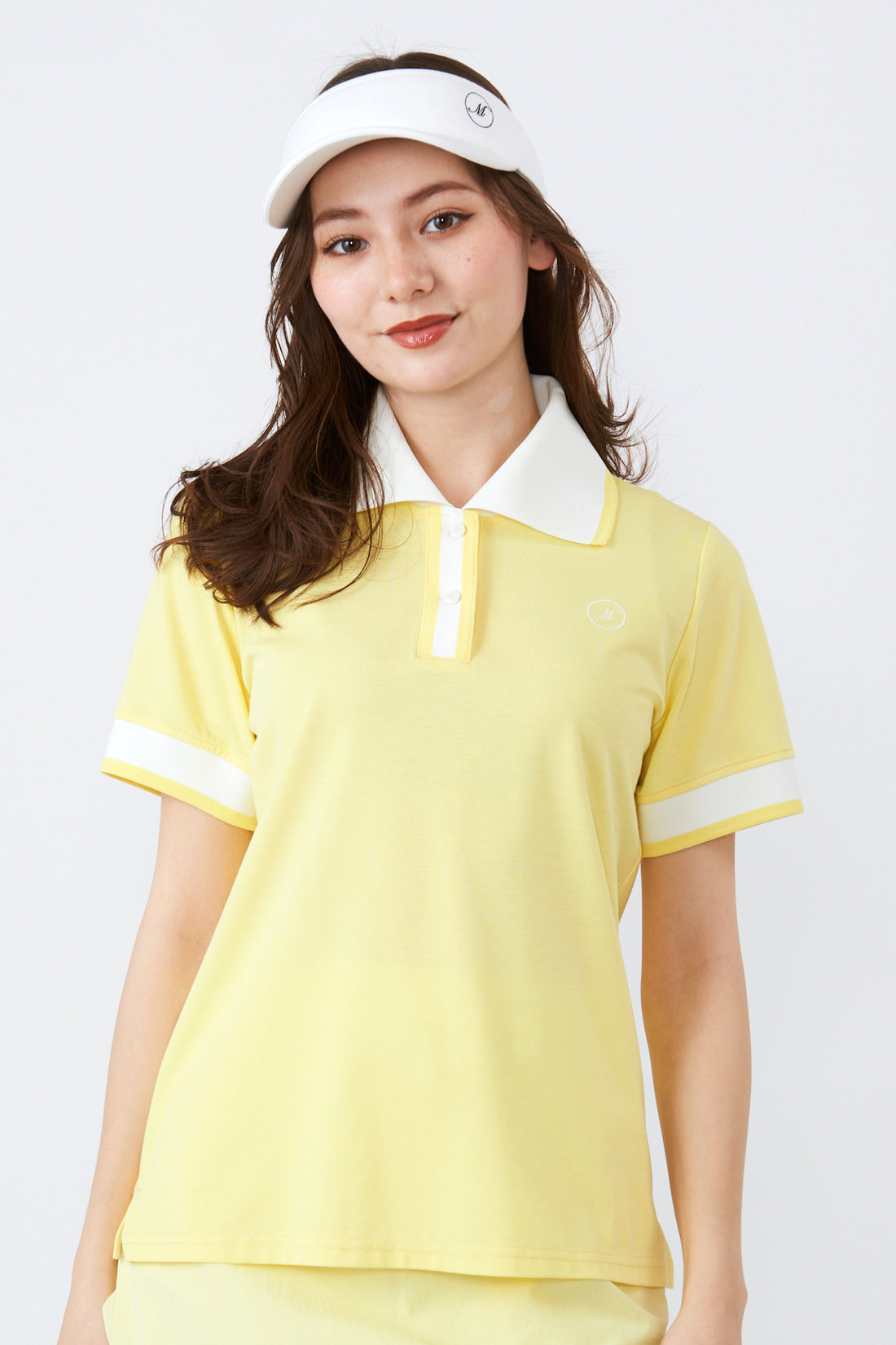 半袖ハイテンションクレリックカラーポロシャツ(701J4000)