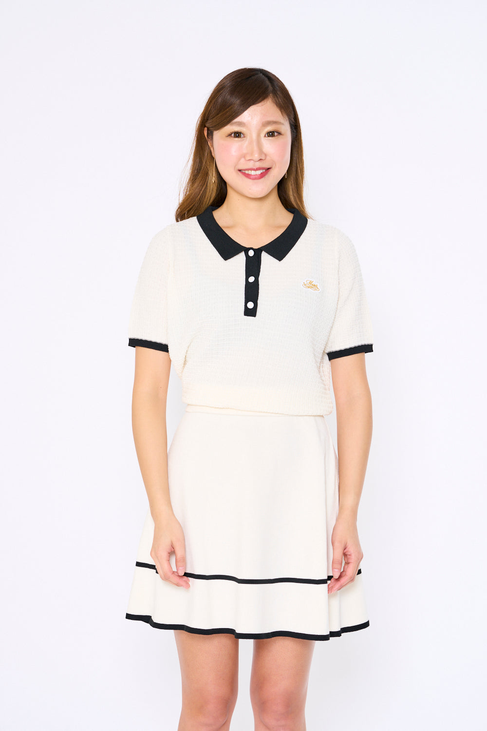 Short sleeve knit dress (701H3550)