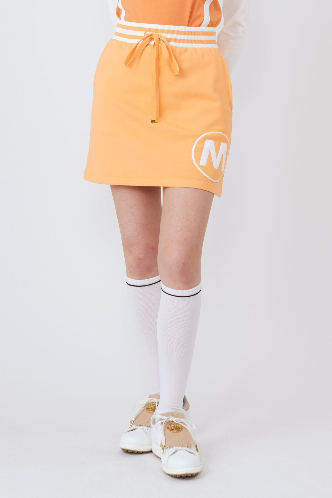 Big logo knit skirt (801J2550)