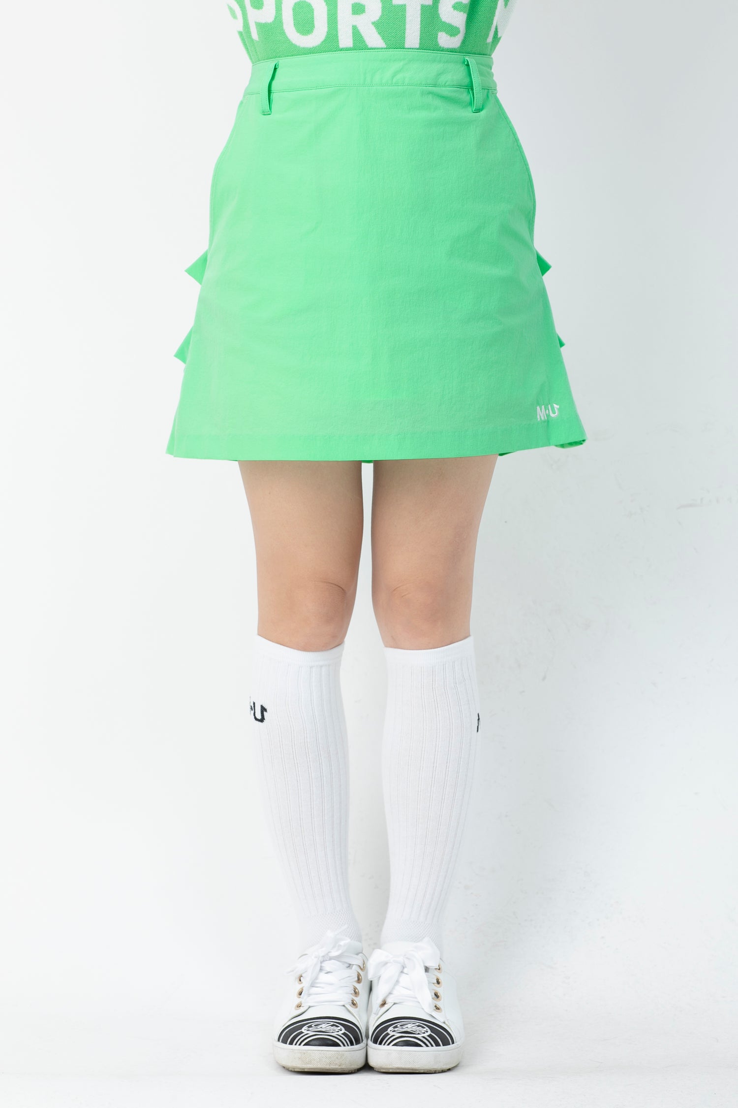 High tension asymmetric skirt (801H8552)