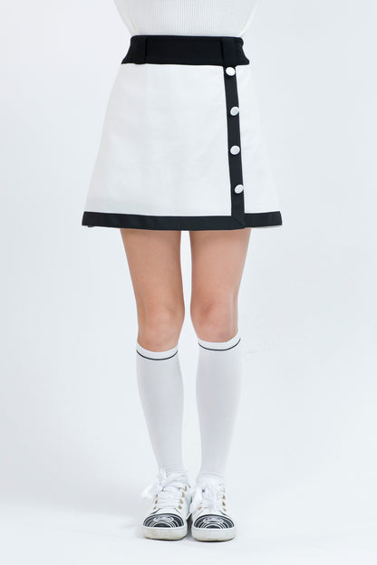 巻きスカート風ジャージスカート（701H8502）