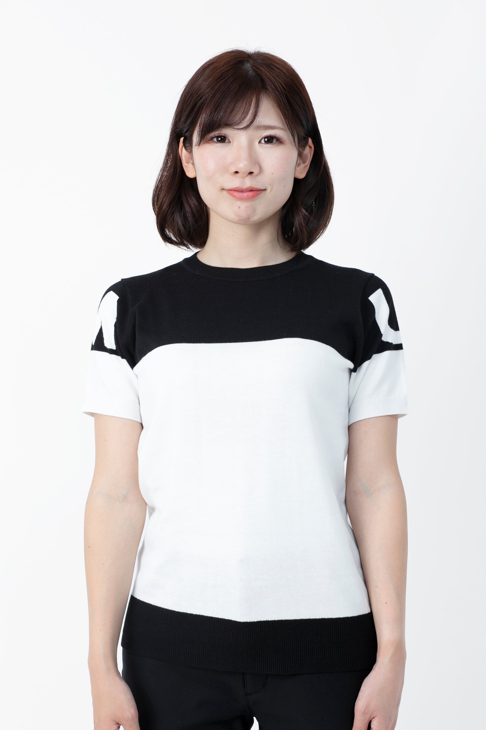 Short sleeve intershirt turtle knit (801H8258K)