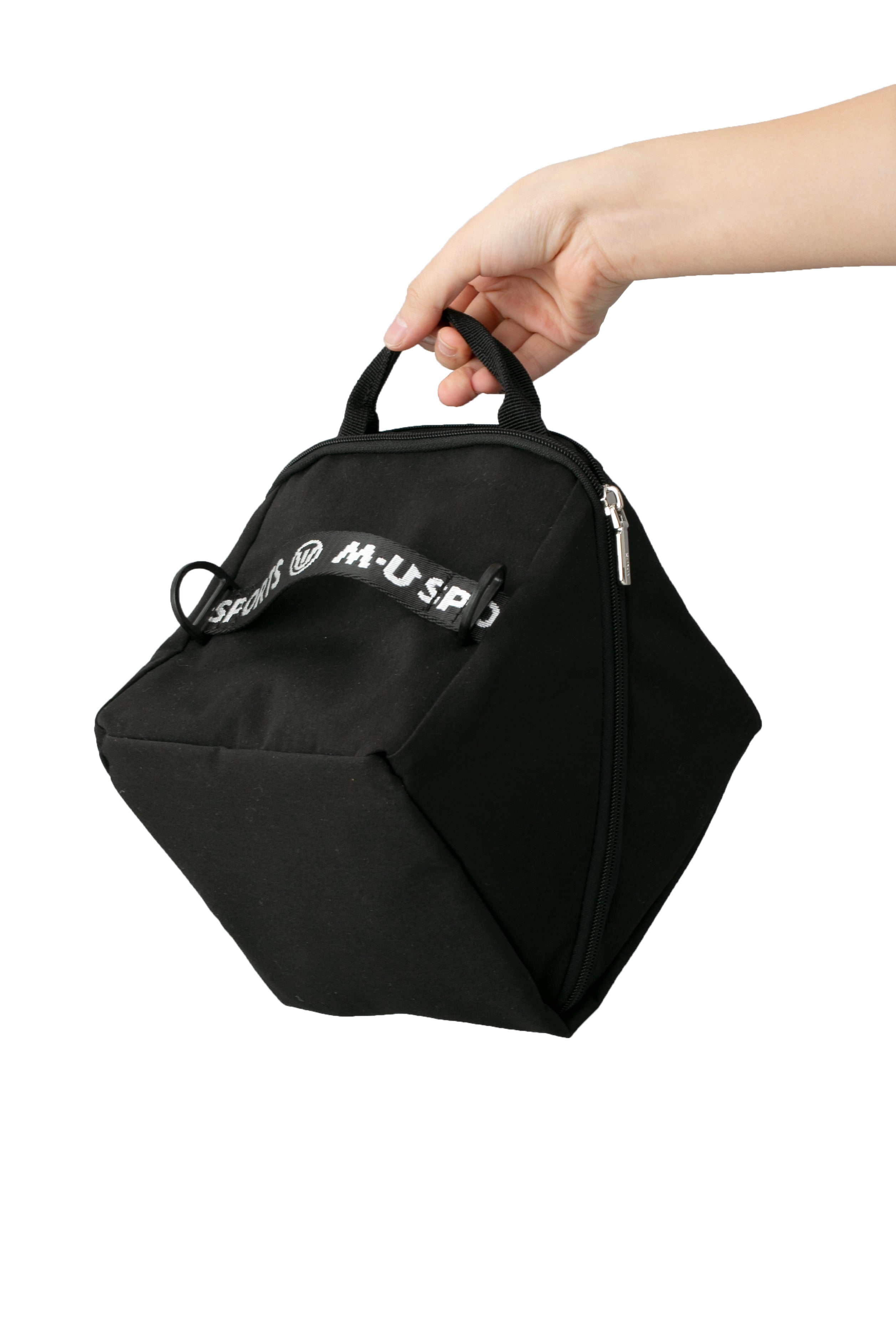 Cube bag with scrunchie motif cold storage function (703H1018)