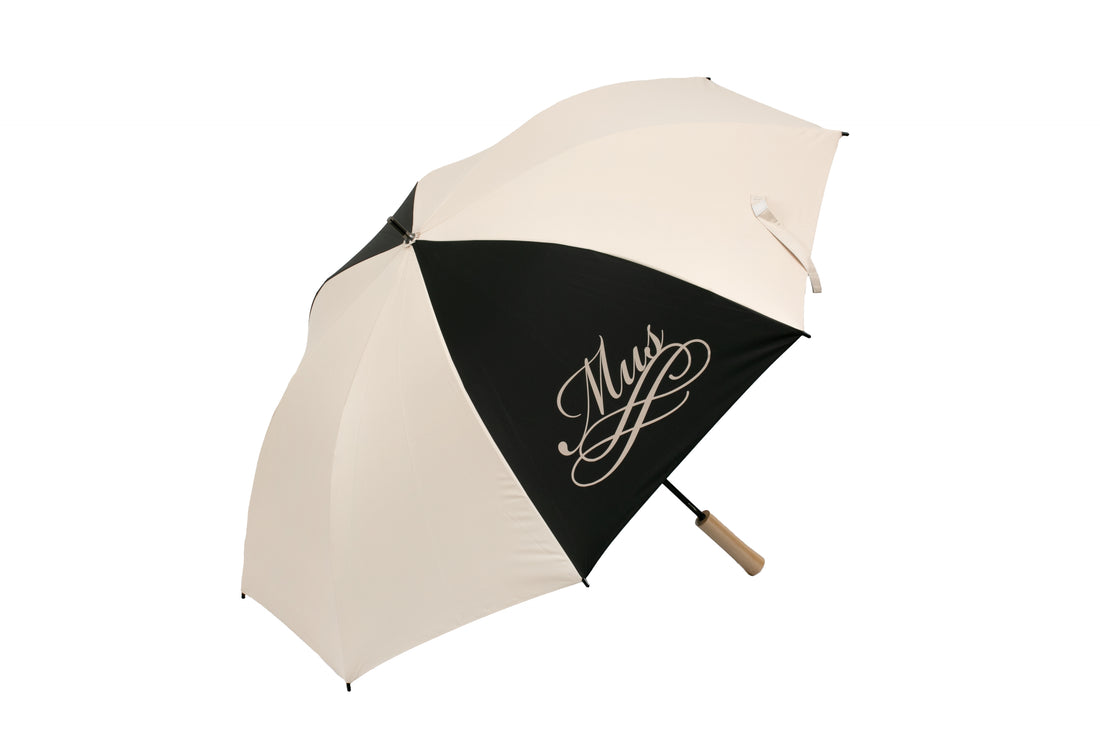 Logo print rain and shine umbrella (703H2950)