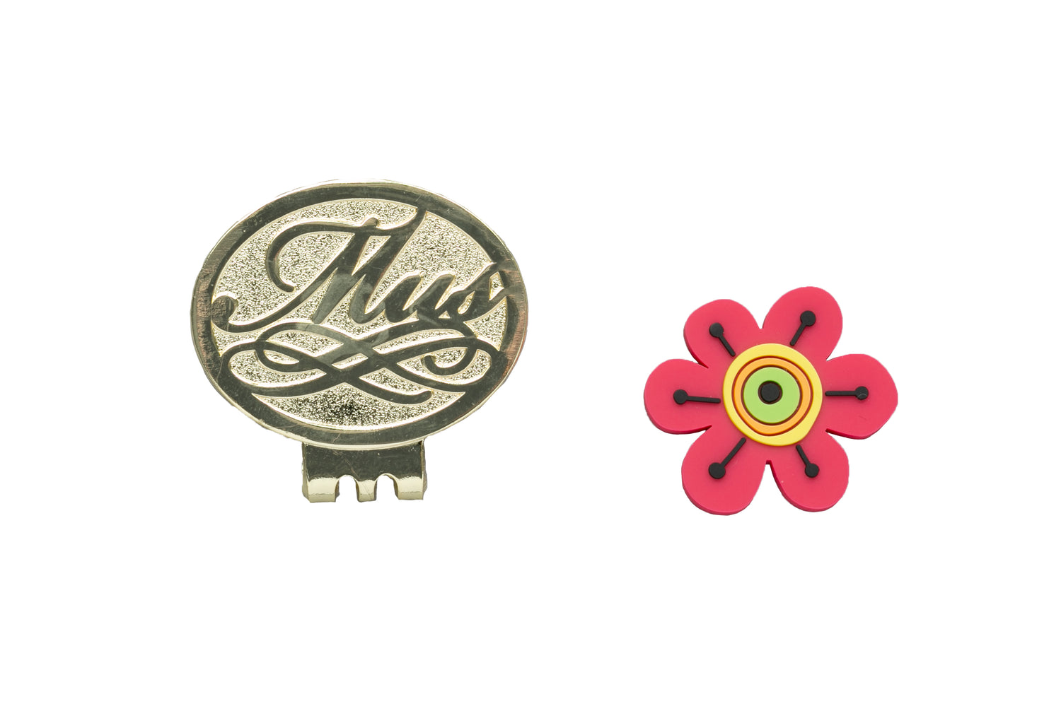 Flower motif clip marker (703H1930)